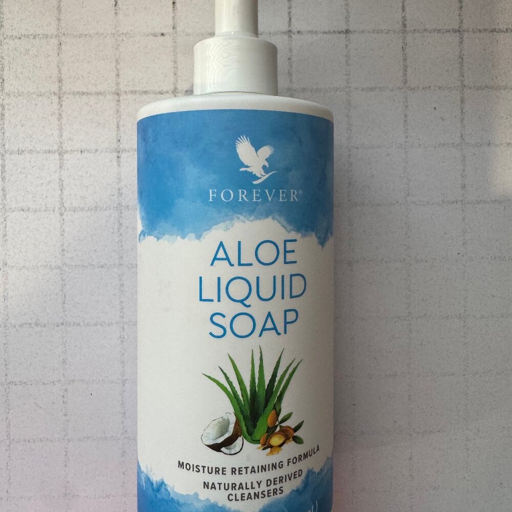 Forever Living Aloe Liquid Soap (Argan Oil And Jojoba Infuse Moisture into Skin
